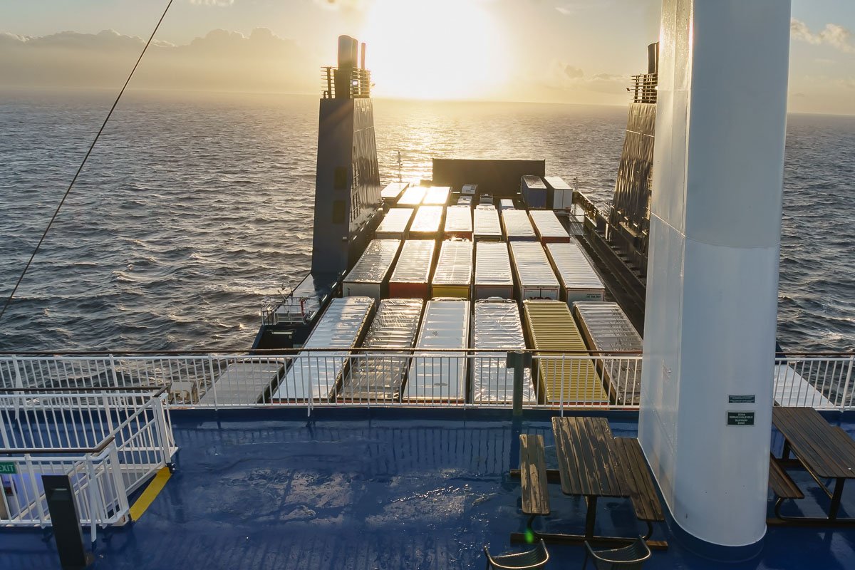 Movement_16 Ferry boat on the way to Italy