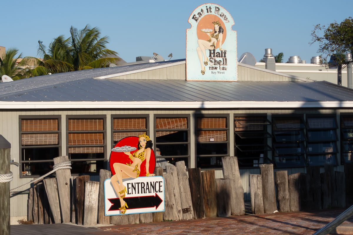 Signs_5 Key West, FL. Seafood restaurant